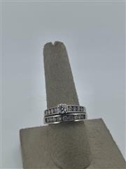 Lady's Diamond Wedding Band 19 Diamonds 2.30 Carat T.W. 14K White Gold 5.95g